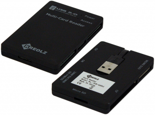 ��������� KREOLZ VCR-230h, ����, SDHC, ���� micro SD � M2, USB ��������� ������, �����