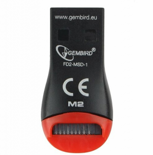 ��������� �����.USB2.0 Gembird, ��� ���������� MicroSD ����, �������