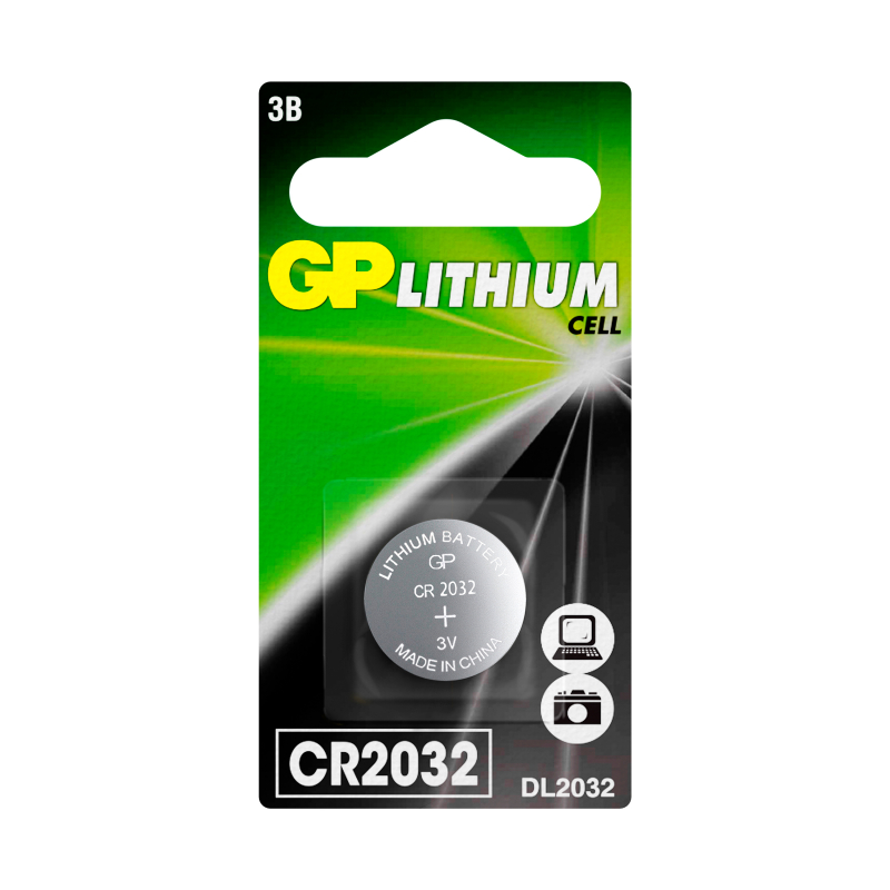 Батарейка GP CR2032 (1 шт. в уп-ке) <GPCR2032>