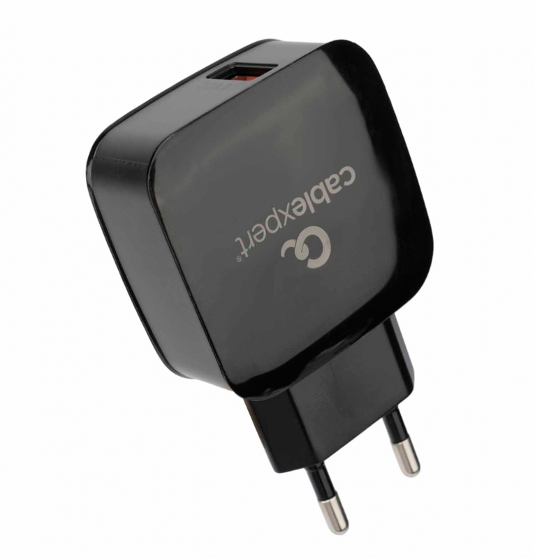 �������� ���������� Cablexpert MP3A-PC-41, 18��, 3�,  ������� ������� QC3.0, 1 ���� USB, ������, �����