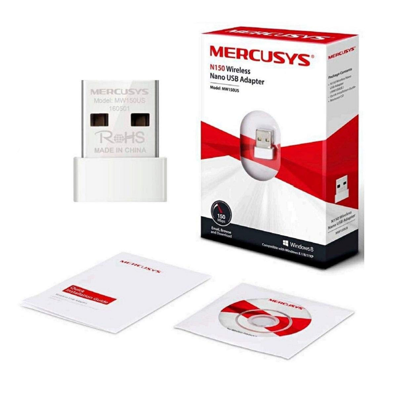 ������� Mercusys MW150US N150 Nano Wi-Fi USB-�������