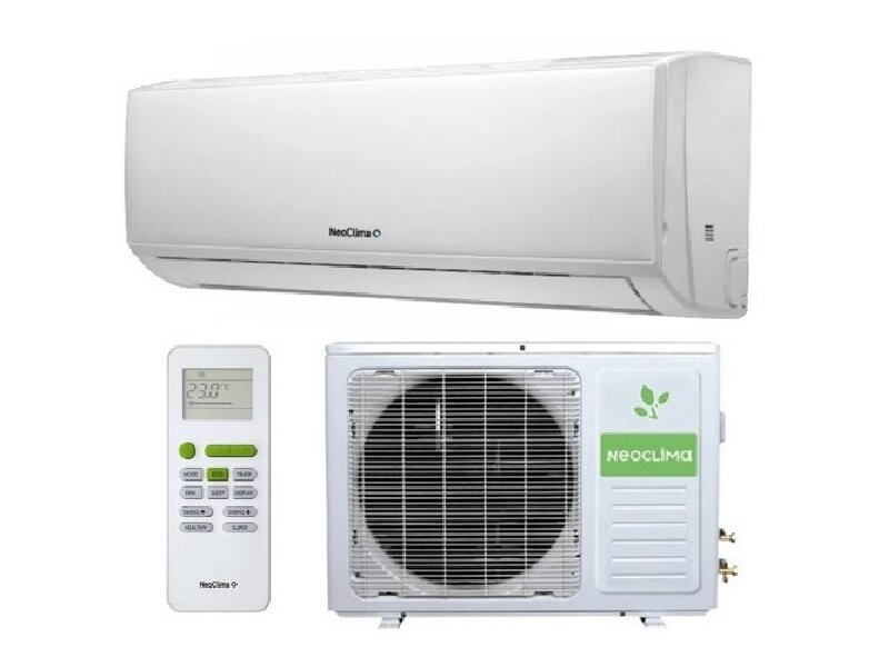 ����������� �����-������� ���������� ���� NeoClima NS/NU-HAL09F32 9000 BTU, 25 �, 25/35 ��, ����������, �������, ��������, �����