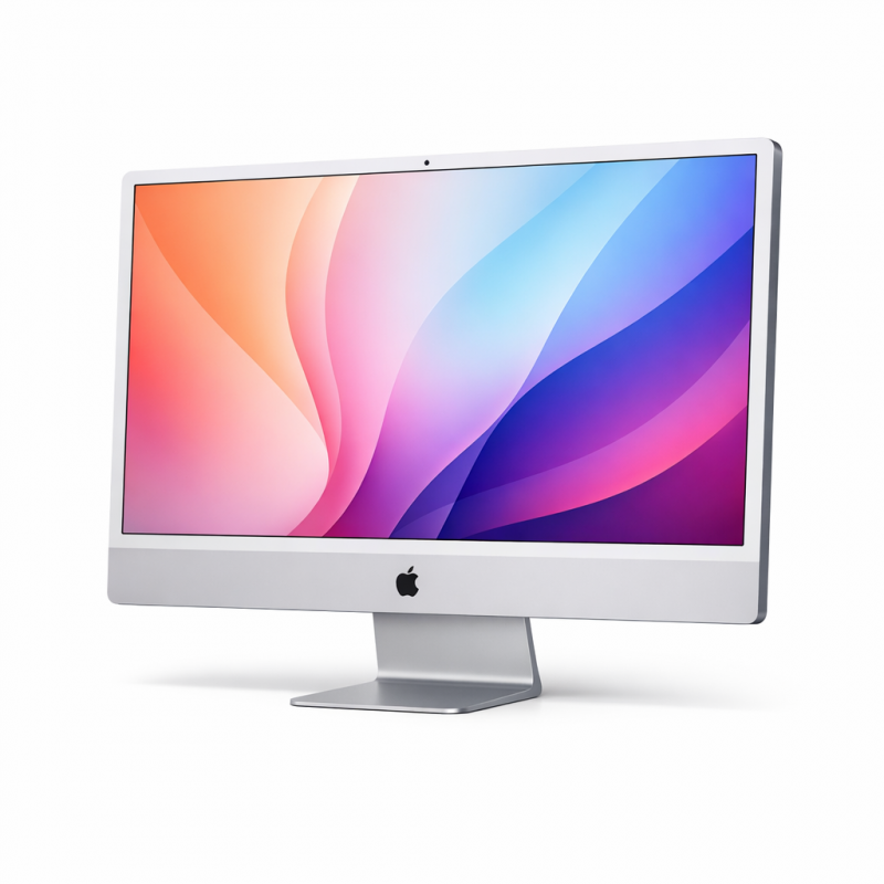�������� Apple iMac A2439 24 4.5K M1 8 core (3.2) 8Gb SSD 256Gb 7 core GPU macOS WiFi BT 143W ���������� ���� Cam ����������� 4480x2520
