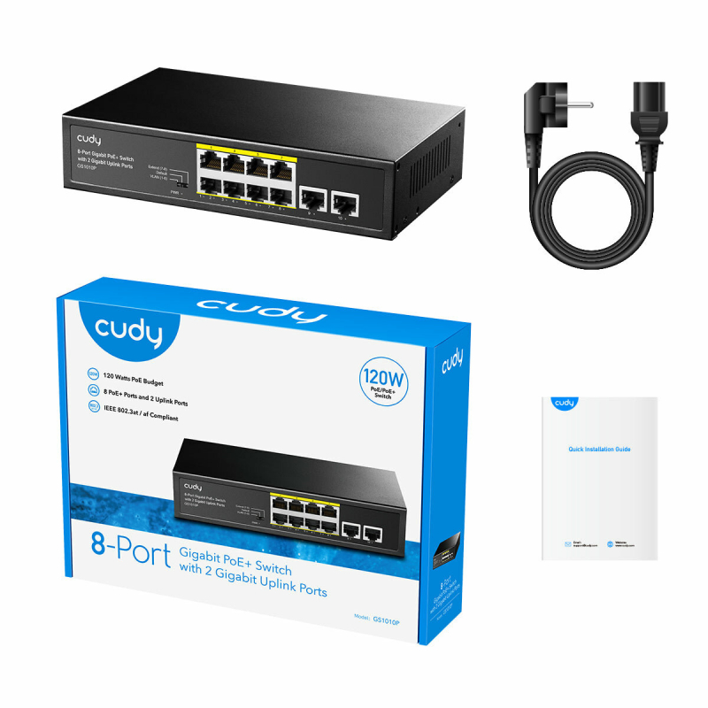 ���������� Cudy FS1006P (L2) 6x100����/� 4PoE+ 60W �������������