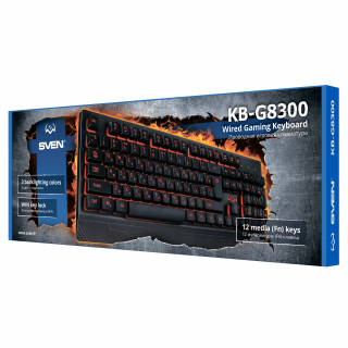 ���������� ��������� ������� SVEN KB-G8300, USB, c ���������� ��� ��������, ������