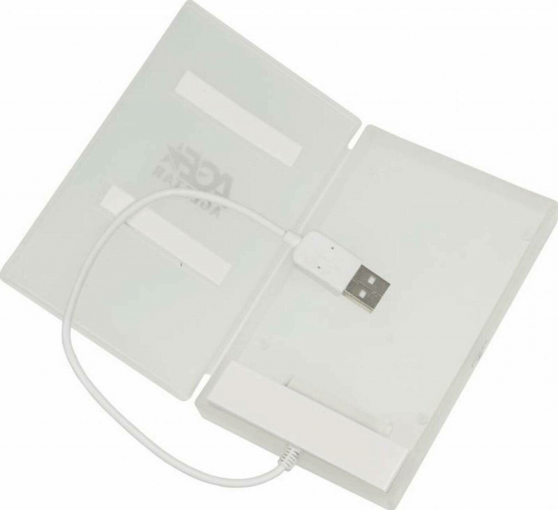 ��������� ��� HDD AgeStar ������� ������ 2.5 SATA HDD/SSD AgeStar SUBCP1 (WHITE) USB 2.0, �������, �����, ����������� �����������